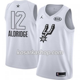 Dres San Antonio Spurs LaMarcus Aldridge 12 2018 All Star Jordan Brand Bijela Swingman